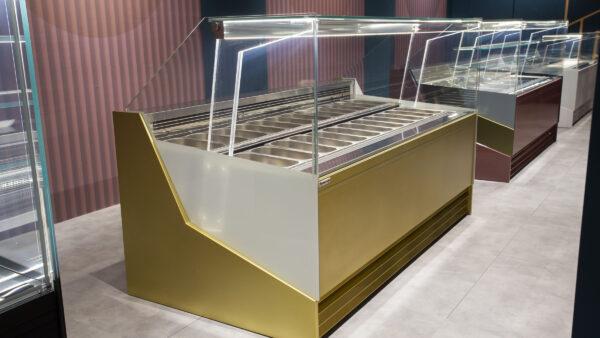 Vitrine snack arrondie - Stiltek