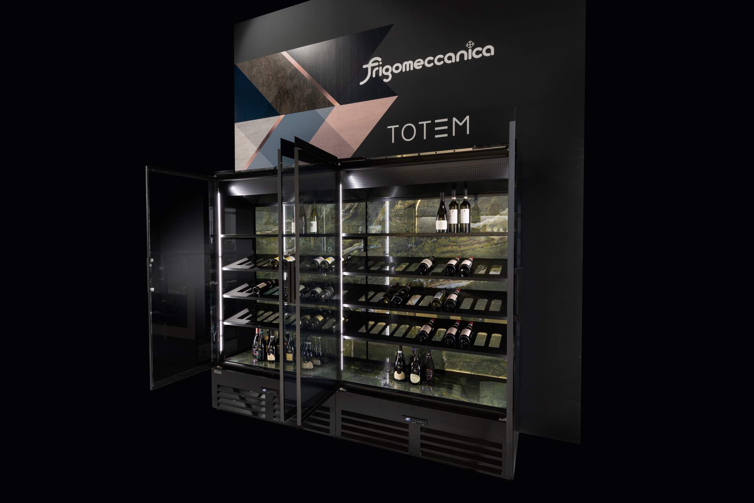 Vitrines à vins Totem Vin