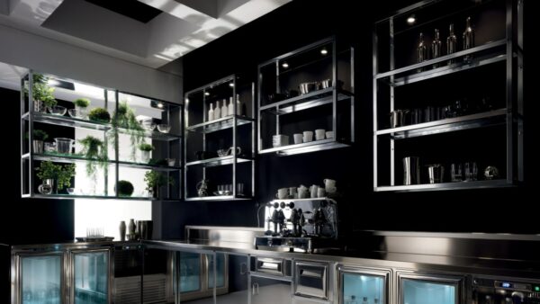 Vitrine snack arrondie - Stiltek