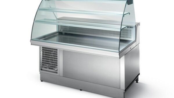 Vitrine snack arrondie - Stiltek