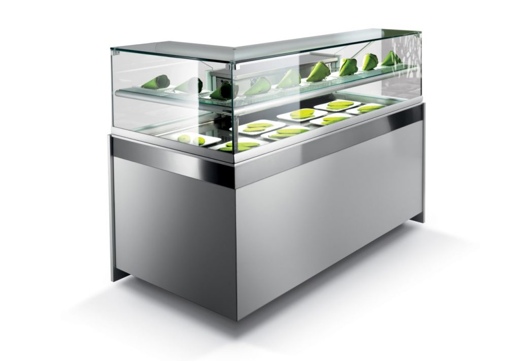 Vitrine snack d'angle - Stiltek